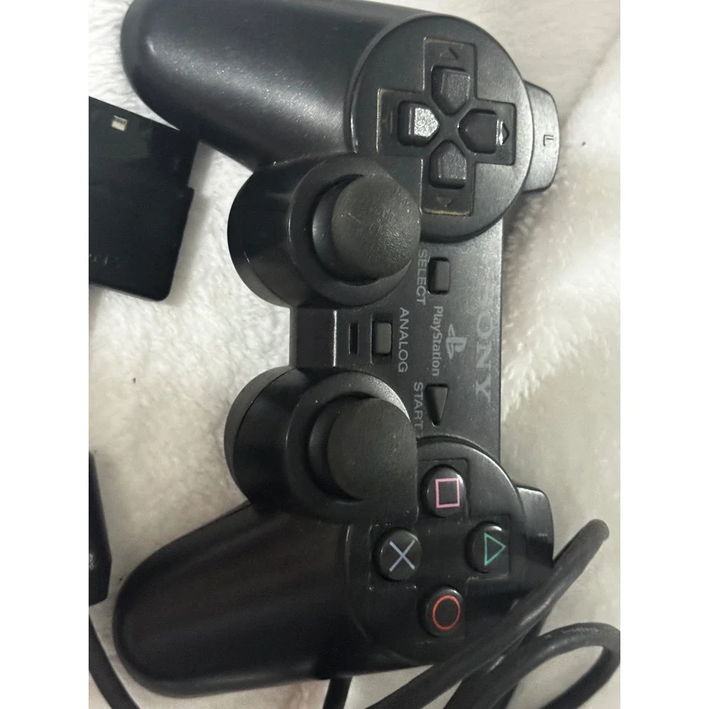 Sony DualShock 2 Wired Controller for PlayStation 2 PS2 Black SCPH-10010 OEM